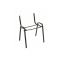 Form Sandalye Metal İskeleti-Siyah Boyalı